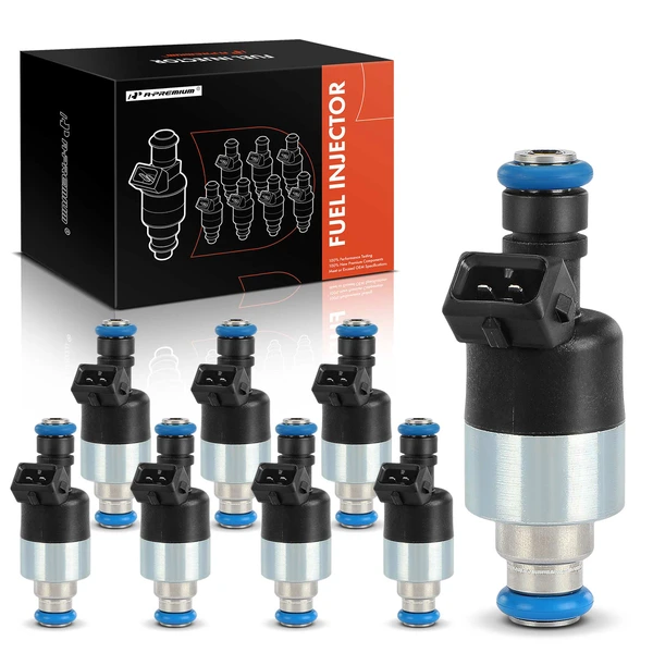 1989-1992 Pontiac Firebird 8-Pc Fuel Injector 2-Blade Terminal A-Premium APFI299