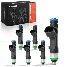 2007-2011 Jeep Wrangler 6pc Fuel Injector 2-Blade Terminal A-Premium APFI038