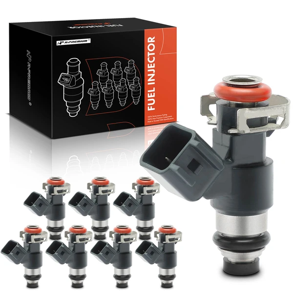 2009-2014 GMC Yukon 8-Pc Fuel Injector 2-Blade Terminal A-Premium APFI204