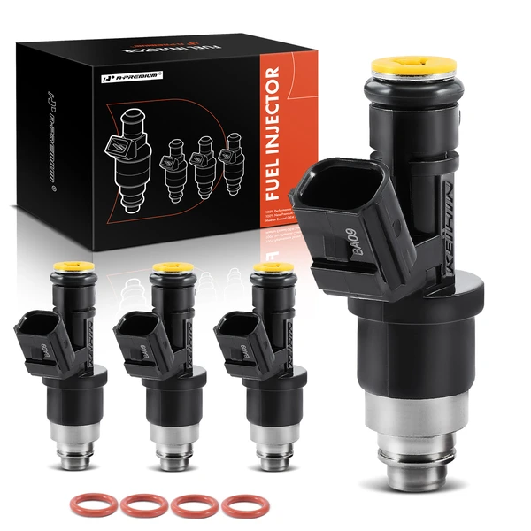 2013-2015 Acura ILX 4-Pc Fuel Injector 2-Blade Terminal A-Premium APFI205