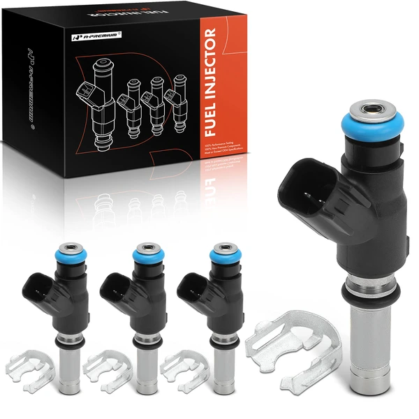 2009-2011 Chevrolet Aveo 4-Pc Fuel Injector 2-Blade Terminal A-Premium APFI513
