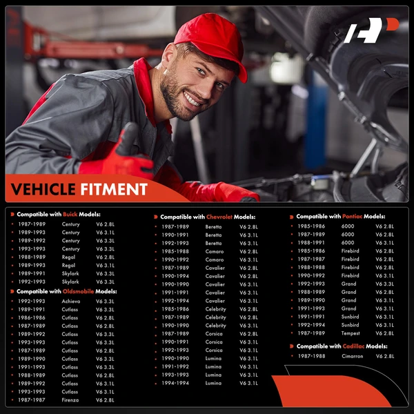 6-Pc Fuel Injector 2-Blade Terminal A-Premium APFI300