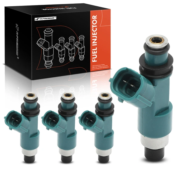 2007-2009 Suzuki SX4 4-Pc Fuel Injector 2-Blade Terminal A-Premium APFI405