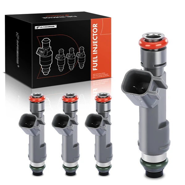 4-Pc Fuel Injector 2-Blade Terminal A-Premium APFI208