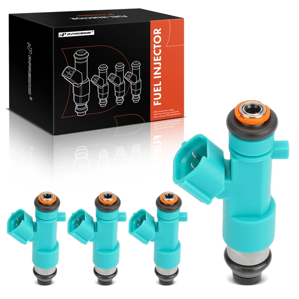 4-Pc Fuel Injector 2-Blade Terminal A-Premium APFI569