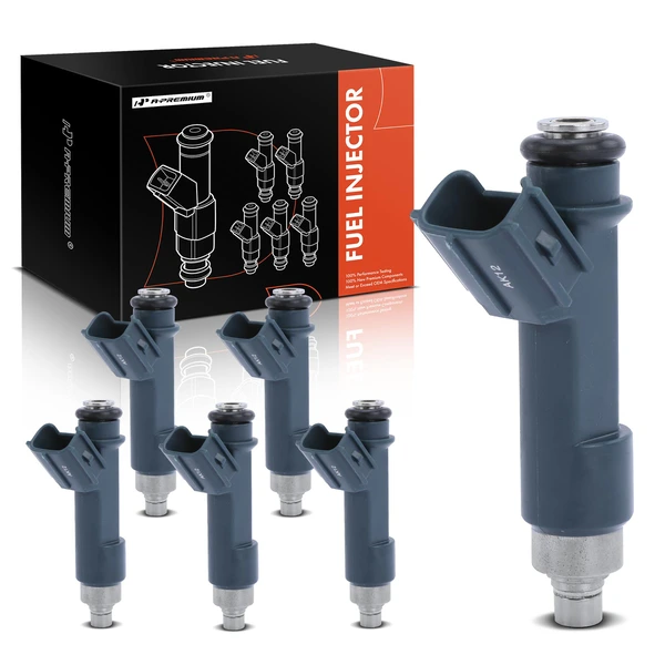 6-Pc Fuel Injector 2-Blade Terminal A-Premium APFI213
