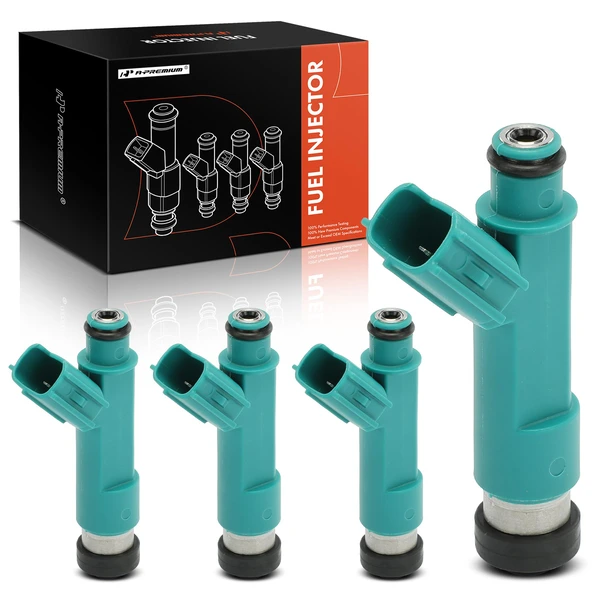 2010-2013 Suzuki Kizashi 4-Pc Fuel Injector 2-Blade Terminal A-Premium APFI484