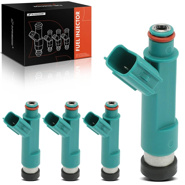 2009-2010 Pontiac Vibe 4-Pc Fuel Injector 2-Blade Terminal A-Premium APFI457