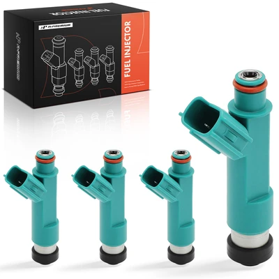 4 Pcs Fuel Injectors with O-rings