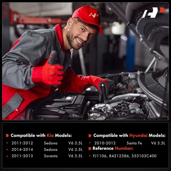 6-Pc Fuel Injector 2-Blade Terminal A-Premium APFI414