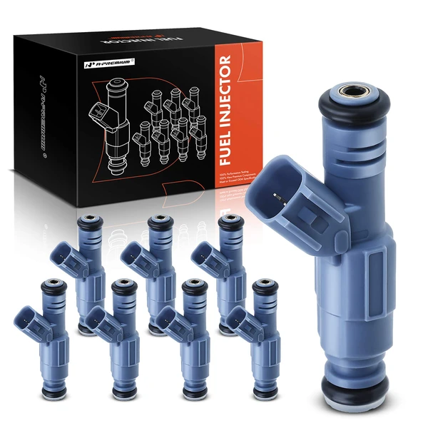 8-Pc Fuel Injector 2-Blade Terminal A-Premium APFI040