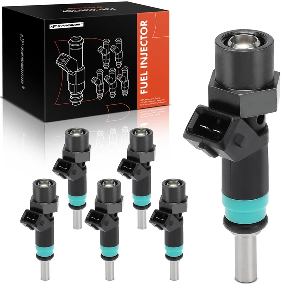 2004-2005 BMW 325xi 6-Pc Fuel Injector 2-Blade Terminal A-Premium APFI515