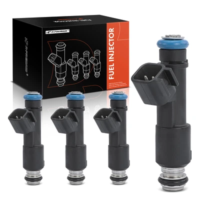 4 Pcs Black Fuel Injectors