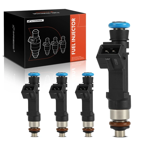 4-Pc Fuel Injector 2-Blade Terminal A-Premium APFI223