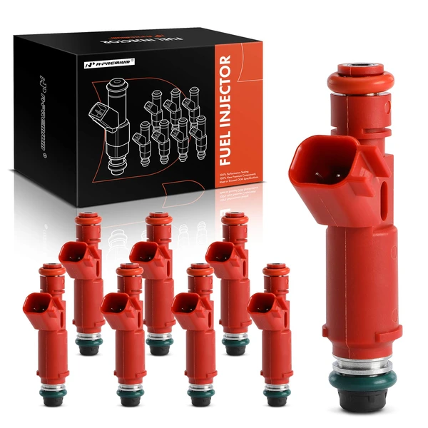 2010 Ford F-150 8-Pc Fuel Injector 2-Blade Terminal A-Premium APFI305