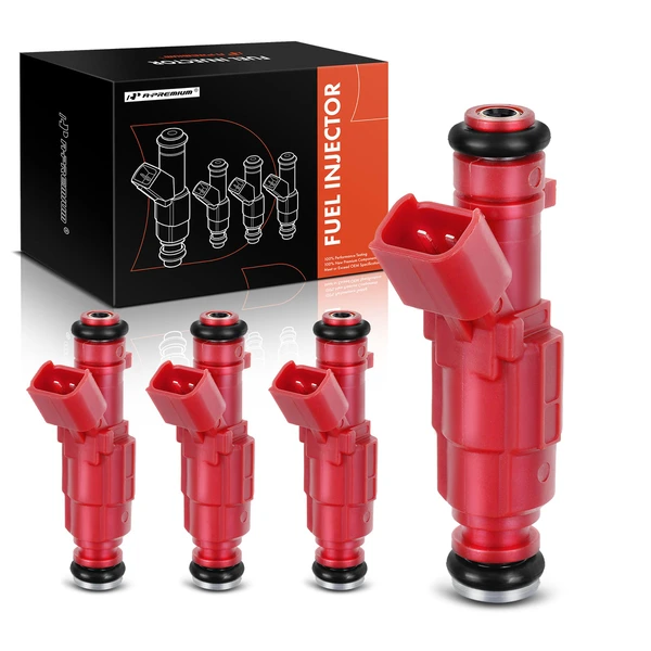 2013 Hyundai Elantra Coupe 4-Pc Fuel Injector 2-Blade Terminal A-Premium APFI043