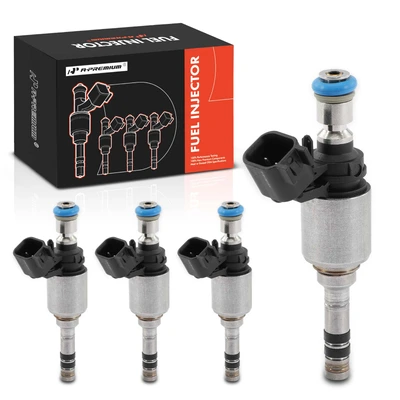4 Pcs Black Fuel Injectors