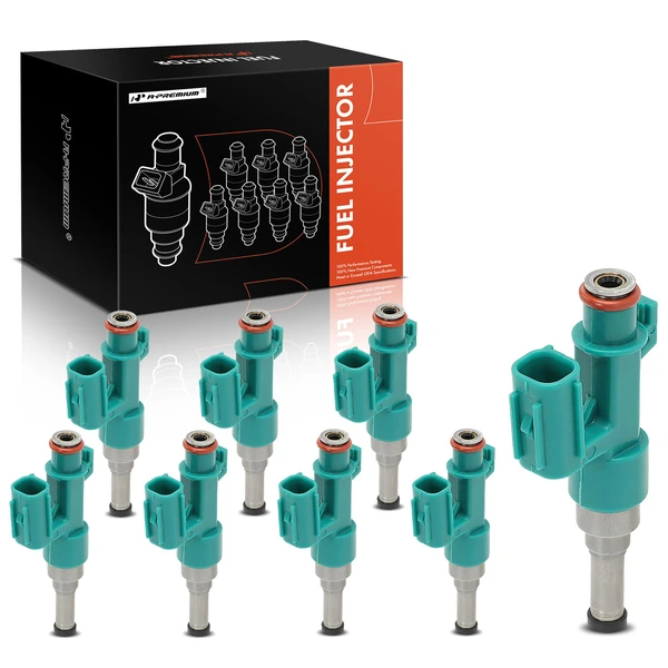 8-Pc Fuel Injector 2-Blade Terminal A-Premium APFI419