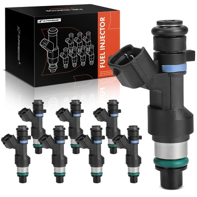 8 Pcs Black Fuel Injector