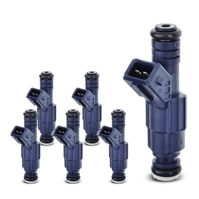 6-Pc Fuel Injector, 2-Blade Terminal, A-Premium APFI047