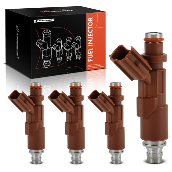 2000-2003 Toyota Celica 4-Pc Fuel Injector 2-Blade Terminal A-Premium APFI489