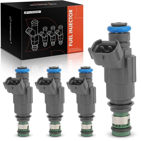 4-Pc Fuel Injector 2-Blade Terminal A-Premium APFI562