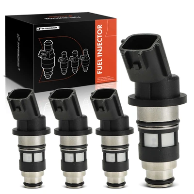 4 Pcs Fuel Injector with O-rings