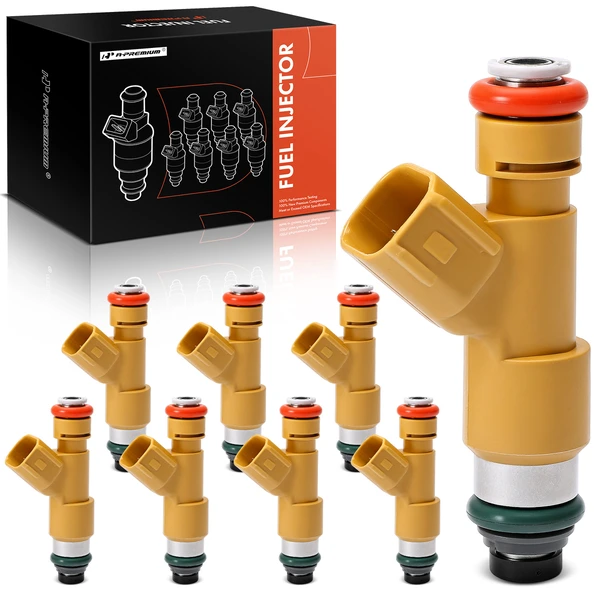 8-Pc Fuel Injector 2-Blade Terminal A-Premium APFI605