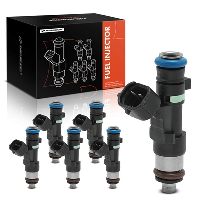 6 Pcs Fuel Injectors