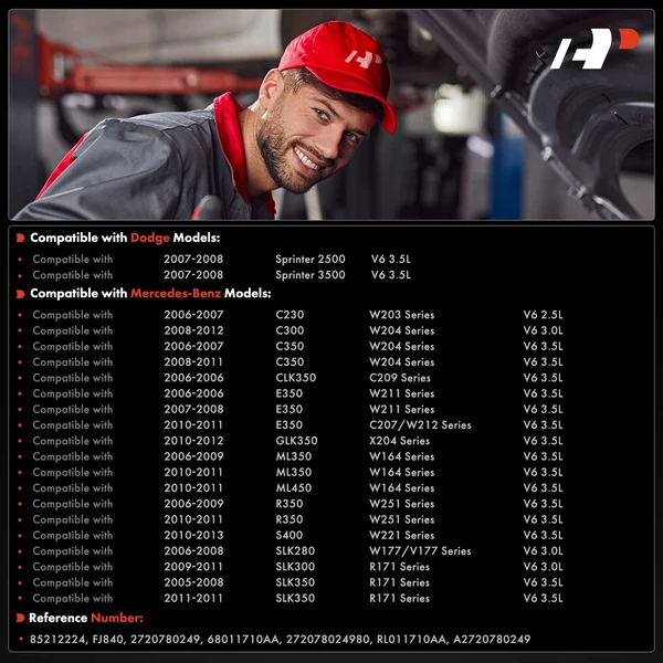 6-Pc Fuel Injector 2-Blade Terminal A-Premium APFI532