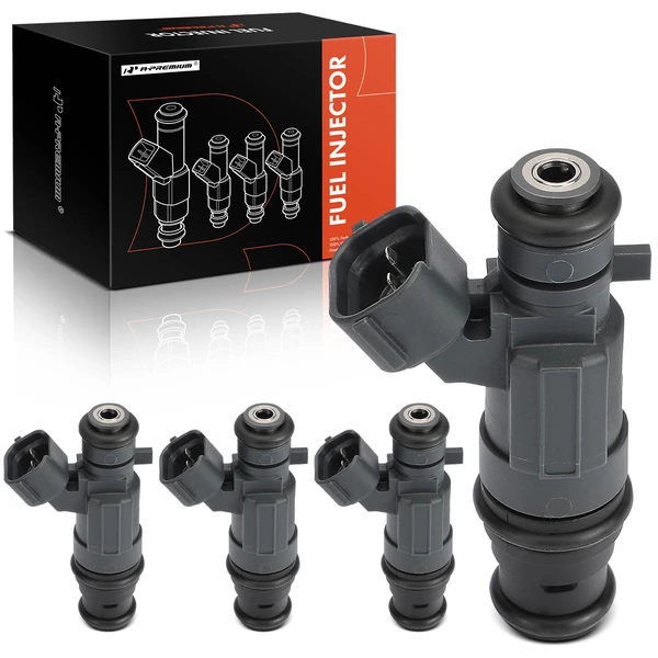 2004-2005 Volkswagen Phaeton 4-Pc Fuel Injector 2-Blade Terminal A-Premium APFI559