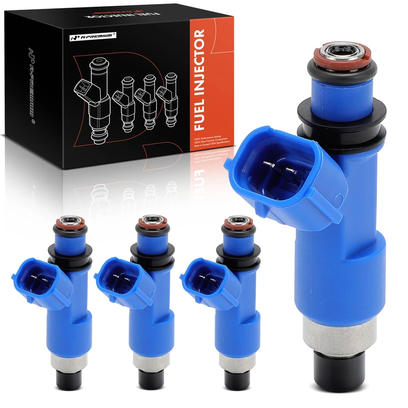 4-Pc Fuel Injector, 2-Blade Terminal, A-Premium APFI542