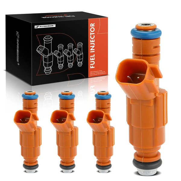 4-Pc Fuel Injector, 2-Blade Terminal, A-Premium APFI520