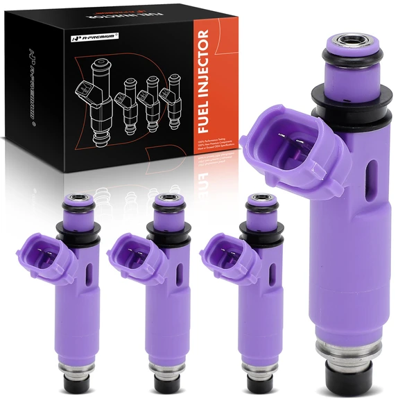 4-Pc Fuel Injector 2-Blade Terminal A-Premium APFI538