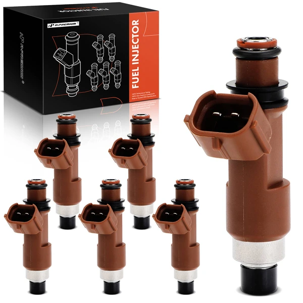 6-Pc Fuel Injector 2-Blade Terminal A-Premium APFI541