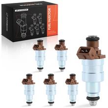 1991-1993 Jeep Wrangler 6pc Fuel Injector 2-Blade Terminal A-Premium APFI308