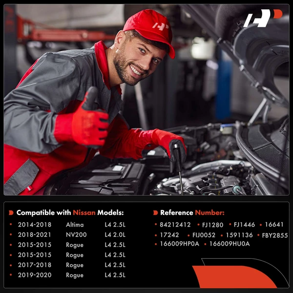 4-Pc Fuel Injector, 2-Blade Terminal, A-Premium APFI549