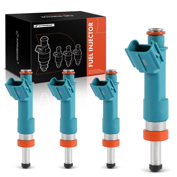 2012-2017 Toyota Prius V 4-Pc Fuel Injector 2-Blade Terminal A-Premium APFI420