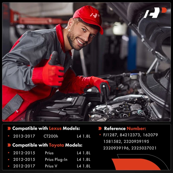 4-Pc Fuel Injector 2-Blade Terminal A-Premium APFI420