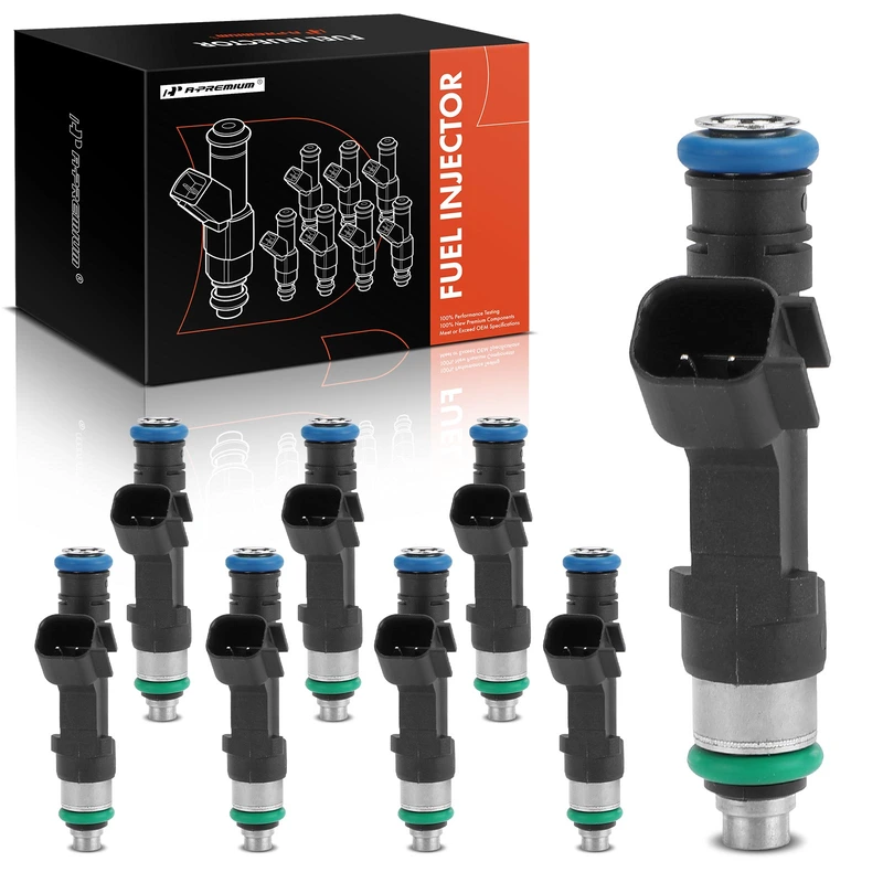 8-Pc Fuel Injector, 2-Blade Terminal, A-Premium APFI311