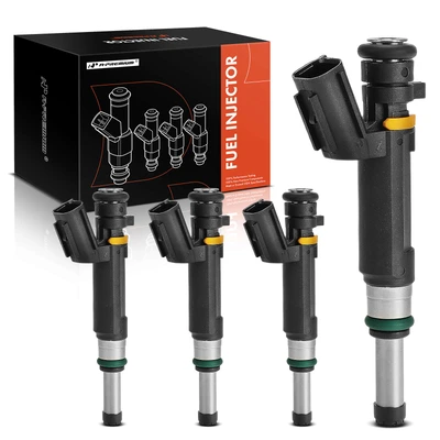 4 Pcs Fuel Injector with O-Rings