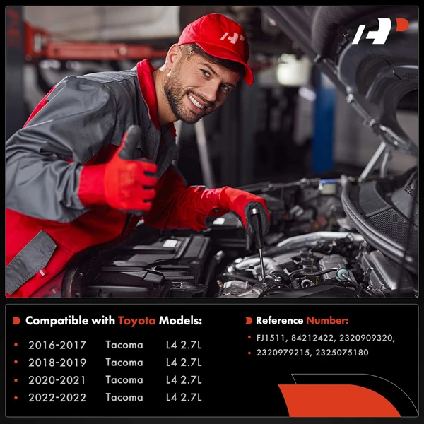 4-Pc Fuel Injector 2-Blade Terminal A-Premium APFI493