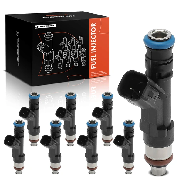 8-Pc Fuel Injector 2-Blade Terminal A-Premium APFI523