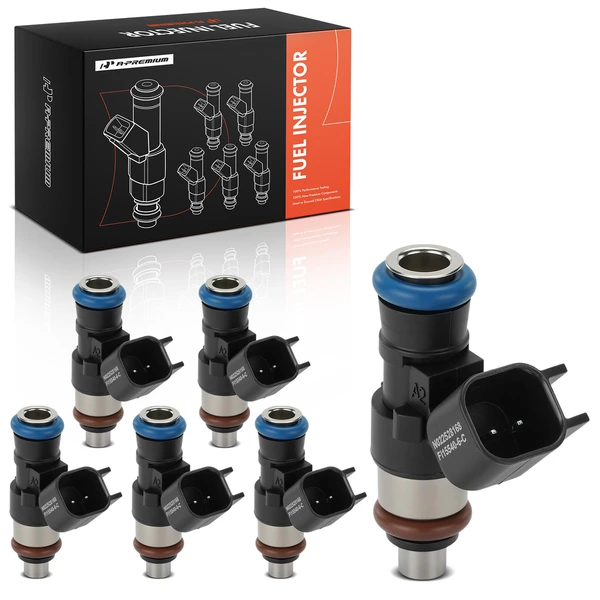 6-Pc Fuel Injector 2-Pin Terminal A-Premium APFI619