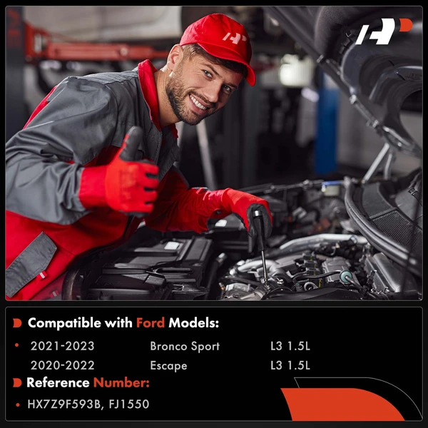 3-Pc Fuel Injector 2-Pin Terminal A-Premium APFI608