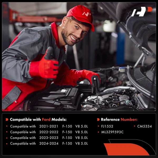 8-Pc Fuel Injector, 2-Pin Terminal, A-Premium APFI494