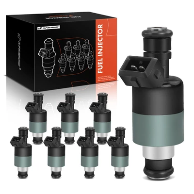 8 Pcs Black Fuel Injectors