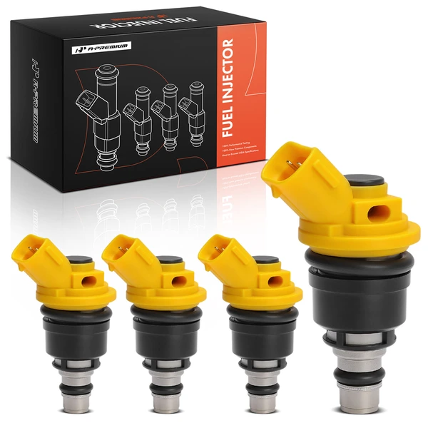 4-Pc Fuel Injector 2-Blade Terminal A-Premium APFI609