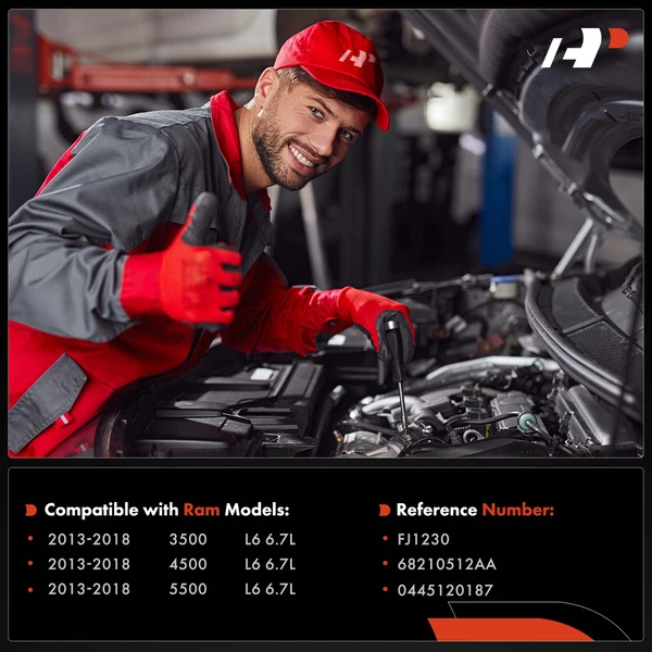 1-Pc Fuel Injector 2-Stud Terminal A-Premium APFI429