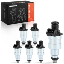 1988-1991 Eagle Premier 6pc Fuel Injector 2-Blade Terminal A-Premium APFI315